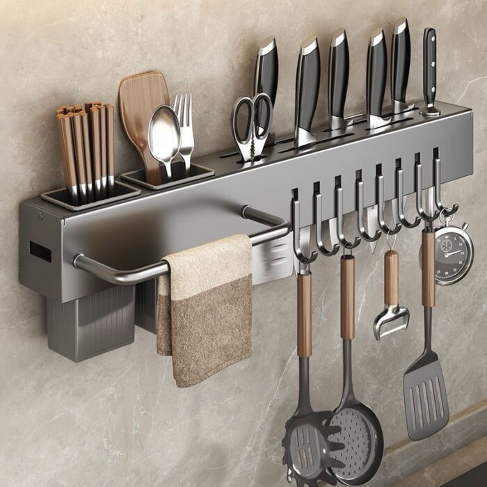 Kitchen cooking utensils rack - MBZ Mall