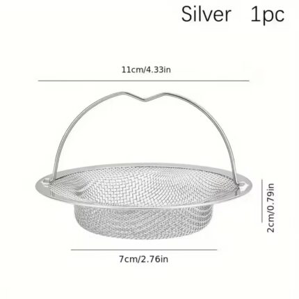 1pc Kitchen Sink Strainer W/Handle,